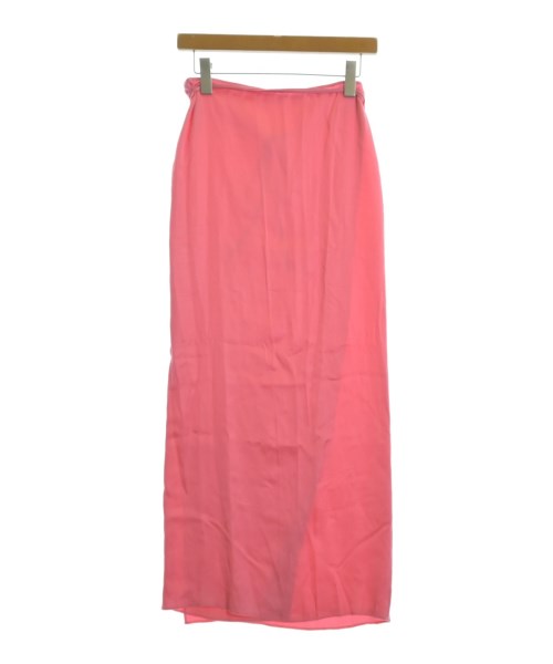 Baserange（ベースレンジ）ロング・マキシ丈スカート ピンク サイズ:S レディース/2200659482082