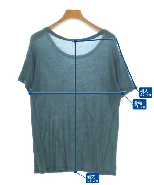 Baserange（ベースレンジ）Tシャツ・カットソー 青 サイズ:S レディース/2200714558011