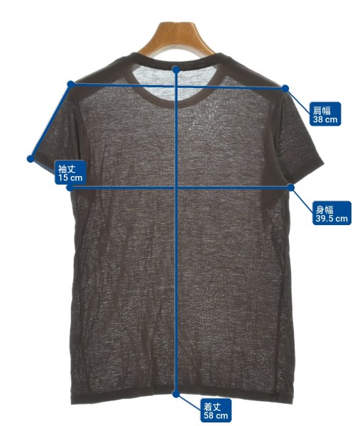 Baserange（ベースレンジ）Tシャツ・カットソー 茶 サイズ:S レディース/2200701063030