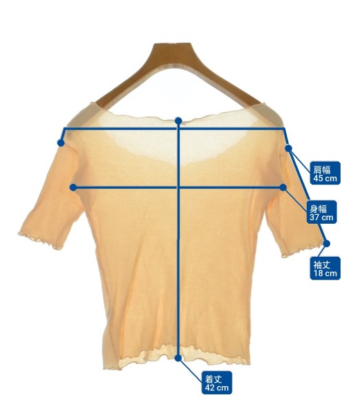 Baserange（ベースレンジ）Tシャツ・カットソー オレンジ サイズ:XS レディース/2200703722010