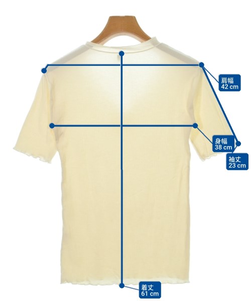 Baserange（ベースレンジ）Tシャツ・カットソー 白 サイズ:M レディース/2200705014540