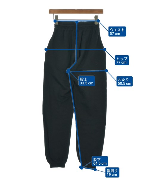 Baserange（ベースレンジ）スウェットパンツ 黒 サイズ:XS レディース/2200661051023