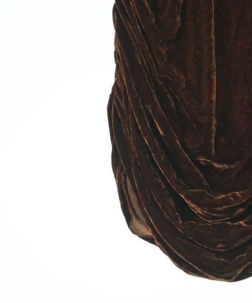 Baserange（ベースレンジ）ロング・マキシ丈スカート 茶 サイズ:S レディース/2200662860525