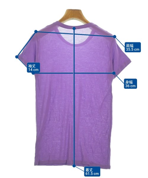 Baserange（ベースレンジ）Tシャツ・カットソー 紫 サイズ:XS レディース/2200663685080