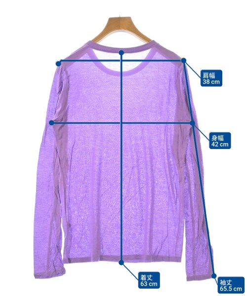 Baserange（ベースレンジ）Tシャツ・カットソー 紫 サイズ:S レディース/2200663951208