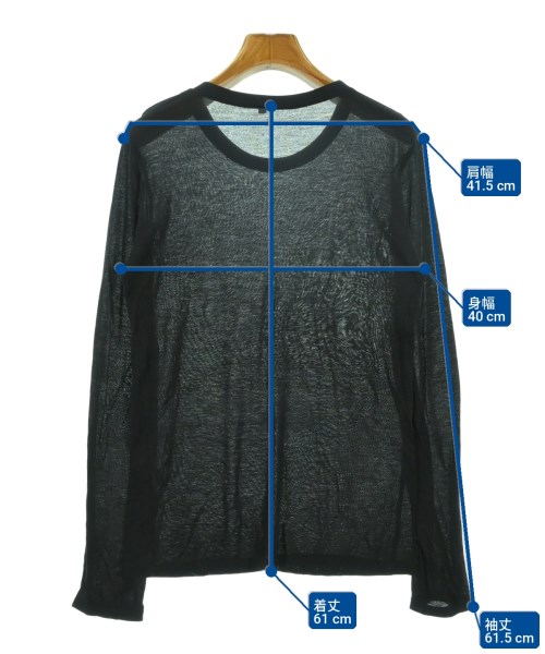 Baserange（ベースレンジ）Tシャツ・カットソー 黒 サイズ:S レディース/2200725722043