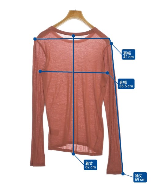 Baserange（ベースレンジ）Tシャツ・カットソー オレンジ サイズ:S レディース/2200686849063