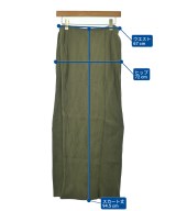 Baserange（ベースレンジ）ロング・マキシ丈スカート カーキ サイズ:XS レディース/2200689432149