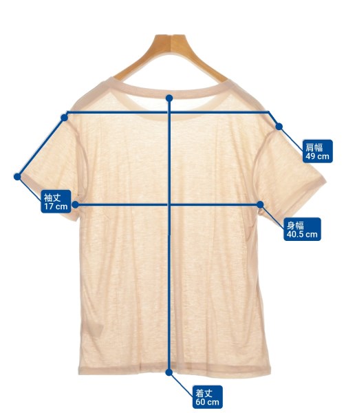 Baserange（ベースレンジ）Tシャツ・カットソー ベージュ サイズ:S レディース/2200691606095