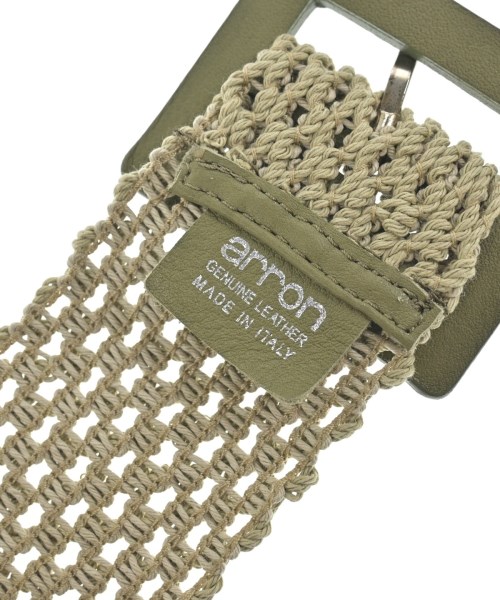 arron（アーロン）小物類（その他） カーキ サイズ:- レディース/2200631224273