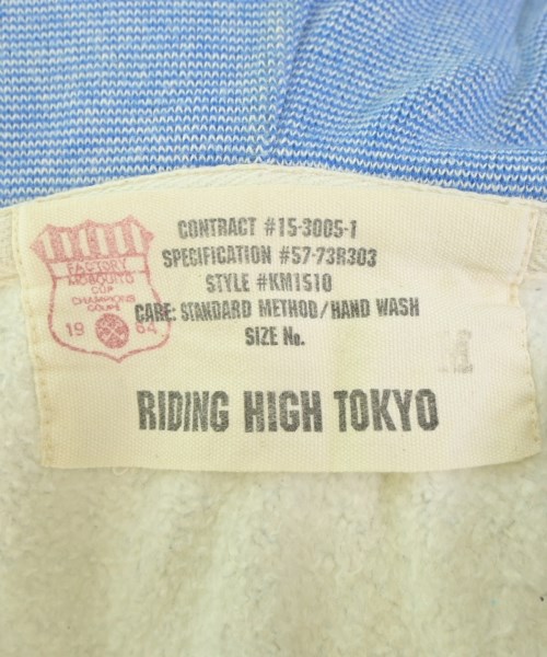 RIDING HIGH（ライディングハイ）パーカー 青 サイズ:M メンズ/2200649487028