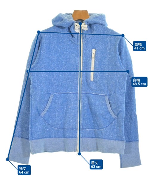 RIDING HIGH（ライディングハイ）パーカー 青 サイズ:M メンズ/2200649487028