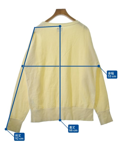 RIDING HIGH（ライディングハイ）スウェット 黄 サイズ:F レディース/2200674110199