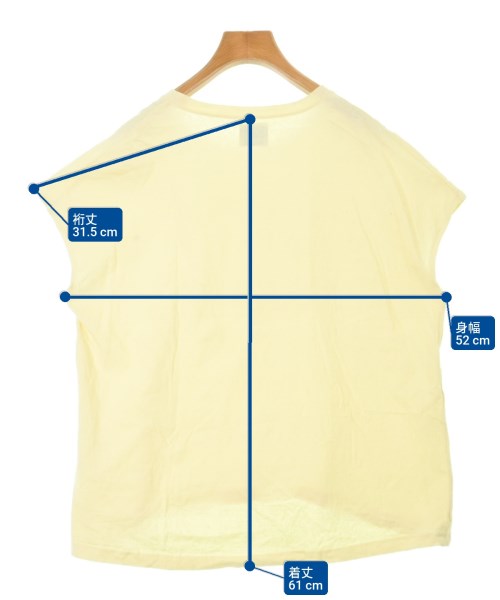 RIDING HIGH（ライディングハイ）ノースリーブ 黄 サイズ:F レディース/2200644682053