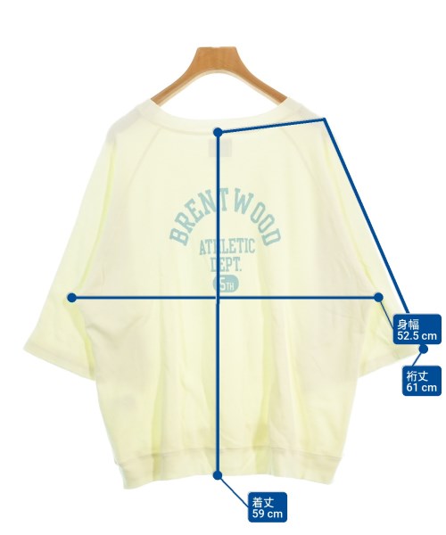 RIDING HIGH（ライディングハイ）スウェット 黄 サイズ:F レディース/2200669991024