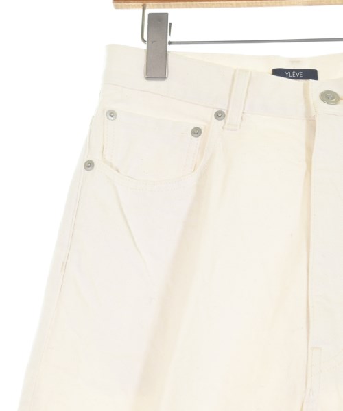 YLEVE（イレーヴ）デニムパンツ 白 サイズ:3(L位) メンズ/2200639356013