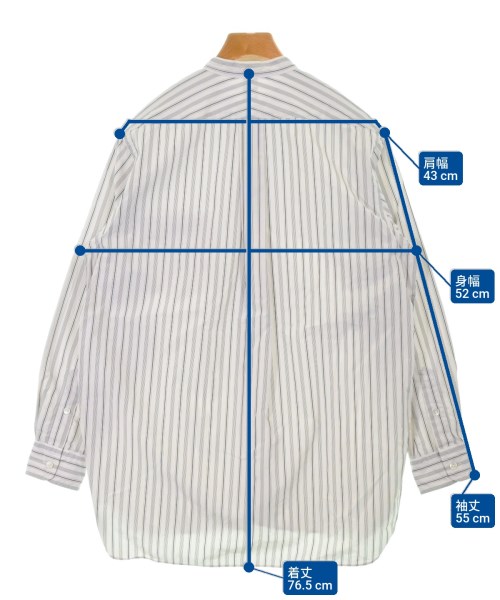 YLEVE（イレーヴ）カジュアルシャツ 白 サイズ:0(L位) メンズ/2200636885066