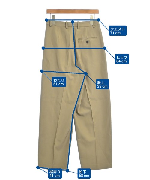 YLEVE（イレーヴ）スラックス 茶 サイズ:1(S位) レディース/2200627000089