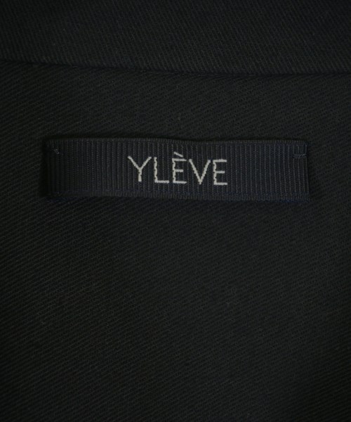 YLEVE（イレーヴ）カジュアルシャツ 黒 サイズ:0(XS位) レディース/2200640990053