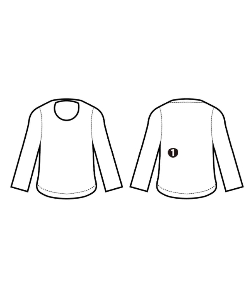 YLEVE（イレーヴ）スウェット 白 サイズ:F レディース/2200614988062