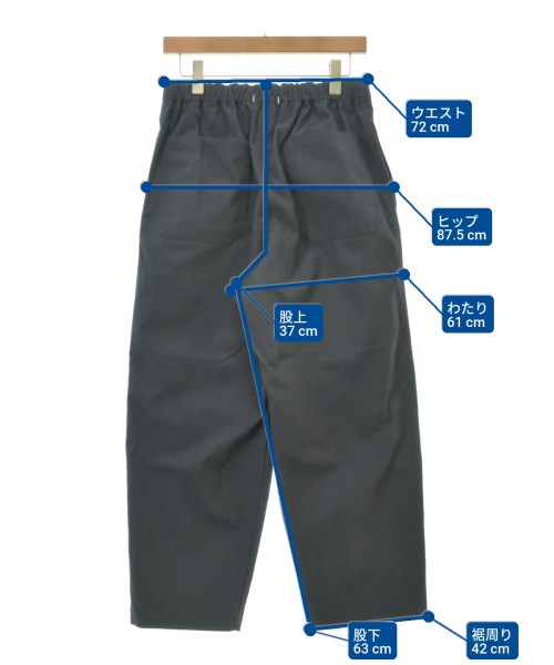 YLEVE（イレーヴ）チノパン 紺 サイズ:1(S位) メンズ/2200622757032