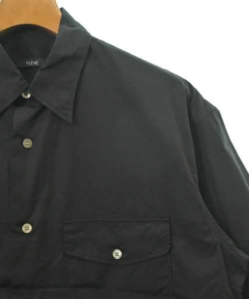 YLEVE（イレーヴ）カジュアルシャツ 黒 サイズ:3(L位) メンズ/2200622757063