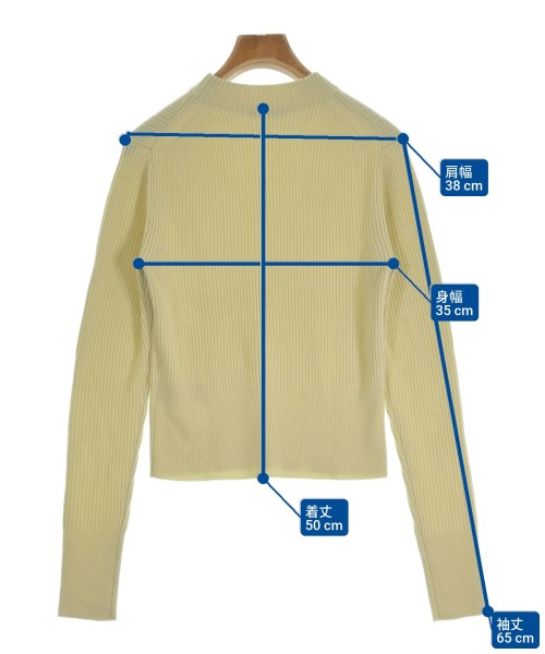 YLEVE（イレーヴ）ニット・セーター 黄 サイズ:1(S位) レディース/2200626236038