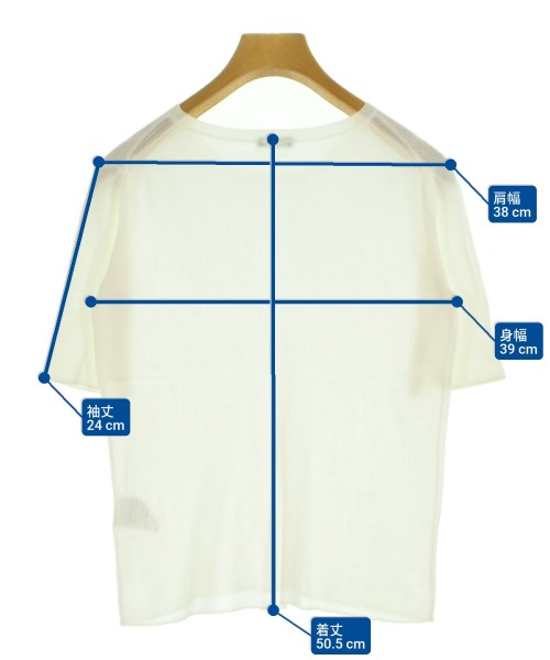 YLEVE（イレーヴ）ニット・セーター 白 サイズ:F レディース/2200623529164