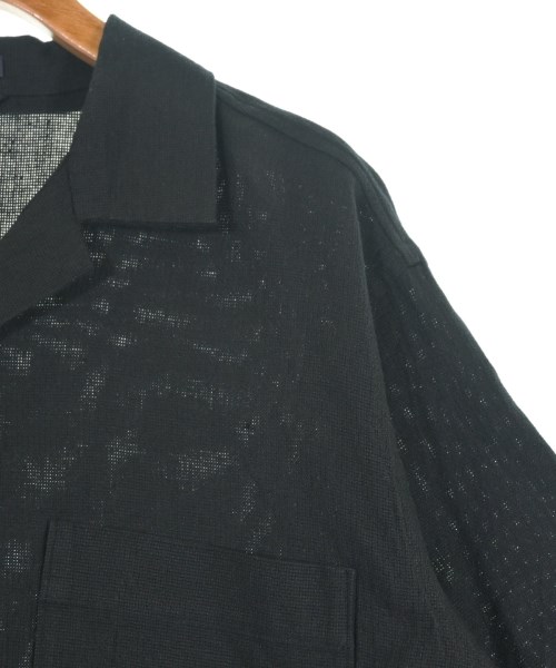 YLEVE（イレーヴ）カジュアルシャツ 黒 サイズ:5(XXL位) メンズ/2200608282039