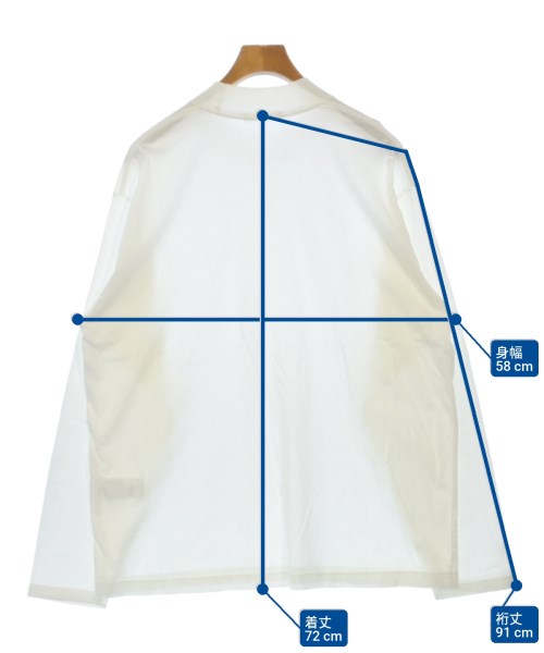 YLEVE（イレーヴ）Tシャツ・カットソー 白 サイズ:4(XL位) メンズ/2200618793051