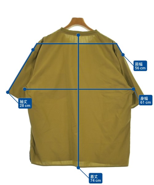 YLEVE（イレーヴ）カジュアルシャツ カーキ サイズ:5(XL位) メンズ/2200620469067