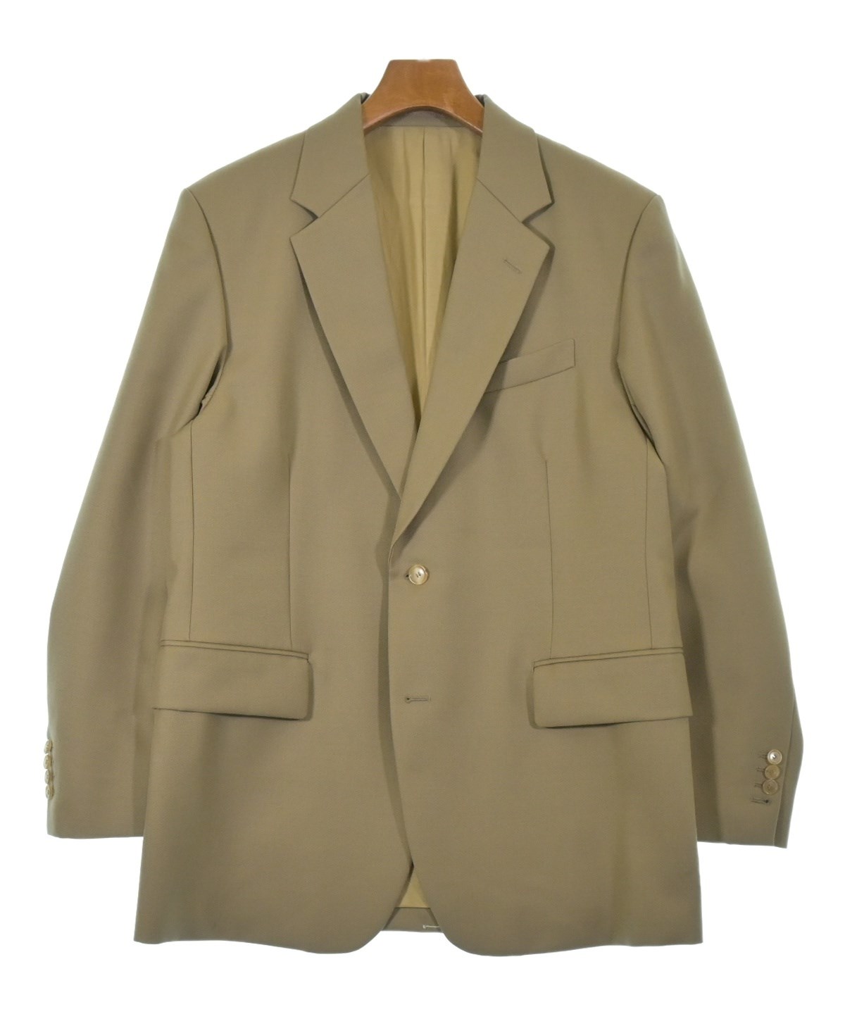 YLÈVE イレーヴ テーラード ジャケット YLEVE（イレーヴ）テーラードジャケット ベージュ サイズ:4(XL位