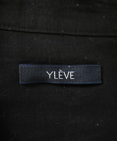 YLEVE（イレーヴ）カジュアルシャツ 黒 サイズ:1(S位) レディース/2200699593045