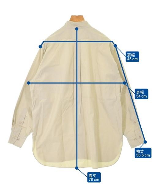 YLEVE（イレーヴ）カジュアルシャツ ベージュ サイズ:1(S位) レディース/2200647066034