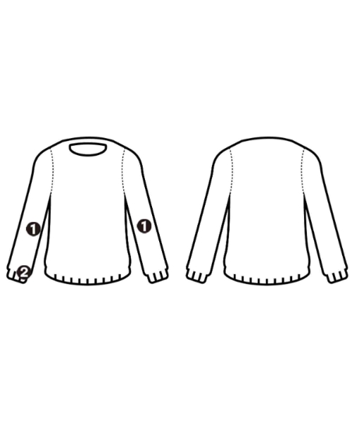 YLEVE（イレーヴ）ニット・セーター 茶 サイズ:1(S位) レディース/2200652536065