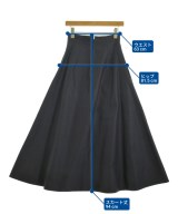 YLEVE（イレーヴ）ロング・マキシ丈スカート 紺 サイズ:0(XS位) レディース/2200658839016