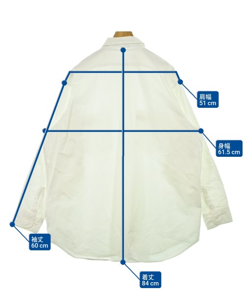 YLEVE（イレーヴ）カジュアルシャツ 白 サイズ:4(M位) メンズ/2200648040040