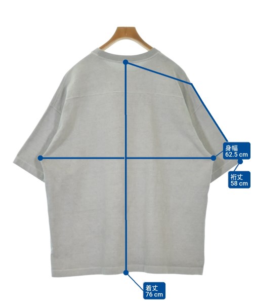 YLEVE（イレーヴ）Tシャツ・カットソー グレー サイズ:5(XXL位) メンズ/2200652885040