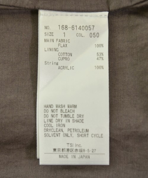 YLEVE（イレーヴ）その他 茶 サイズ:1(S位) レディース/2200704611160