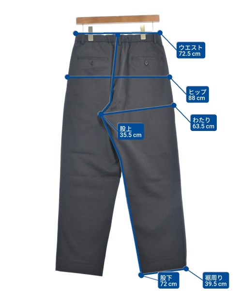 YLEVE（イレーヴ）チノパン 黒 サイズ:S メンズ/2200663162123