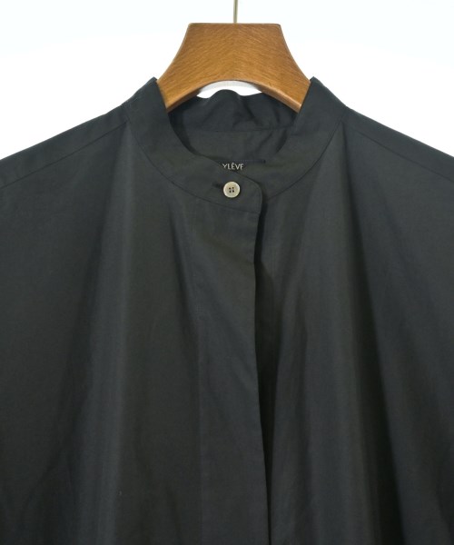 YLEVE（イレーヴ）シャツワンピース 黒 サイズ:2(M位) レディース/2200663527168