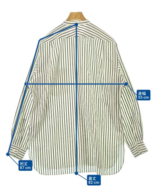 YLEVE（イレーヴ）カジュアルシャツ 白 サイズ:4(XL位) メンズ/2200666743060