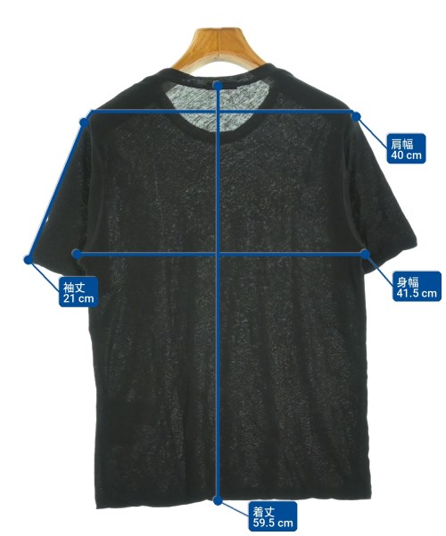 YLEVE（イレーヴ）Tシャツ・カットソー 黒 サイズ:1(S位) レディース/2200716842507