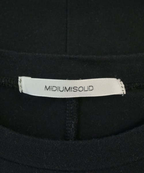 MIDIUMISOLID（ミディウミソリッド）Tシャツ・カットソー 黒 サイズ:-(XS位) メンズ/2200675223126