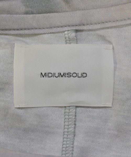 MIDIUMISOLID（ミディウミソリッド）Tシャツ・カットソー グレー サイズ:48(L位) メンズ/2200646333663