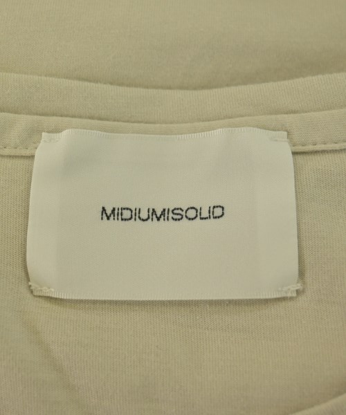 MIDIUMISOLID（ミディウミソリッド）Tシャツ・カットソー ベージュ サイズ:50(XL位) メンズ/2200713429053