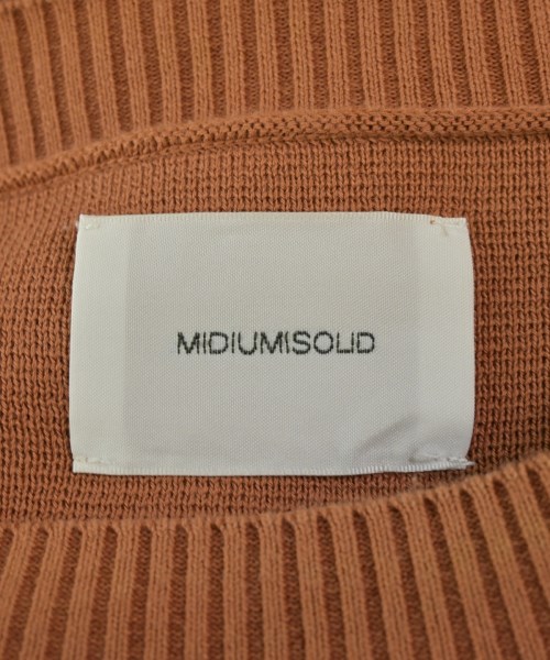 MIDIUMISOLID（ミディウミソリッド）ニット・セーター オレンジ サイズ:48(L位) メンズ/2200688871161