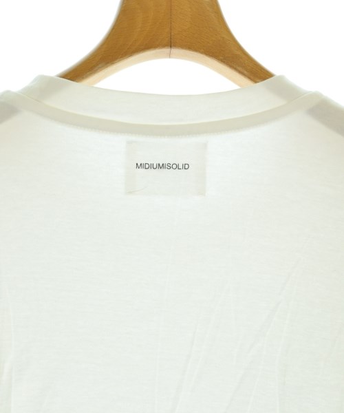MIDIUMISOLID（ミディウミソリッド）Tシャツ・カットソー 白 サイズ:48(L位) メンズ/2200688526320