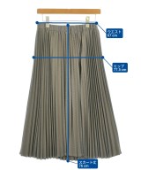 MIDIUMISOLID（ミディウミソリッド）ロング・マキシ丈スカート 茶 サイズ:F レディース/2200639294087