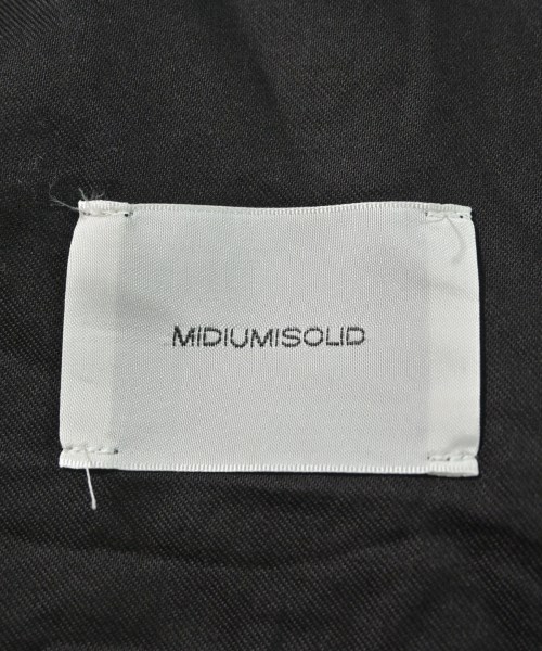 MIDIUMISOLID（ミディウミソリッド）オールインワン/サロペット 黒 サイズ:-(M位) レディース/2200639996035